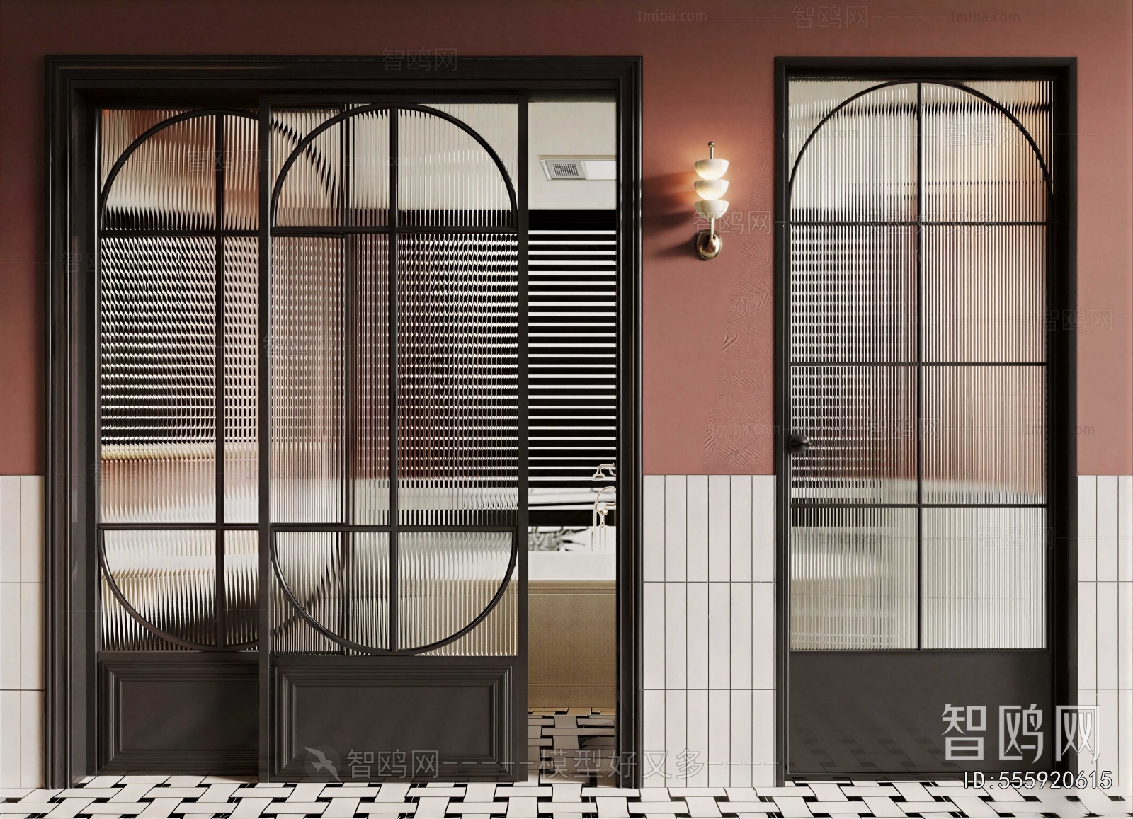 French Style Single Door