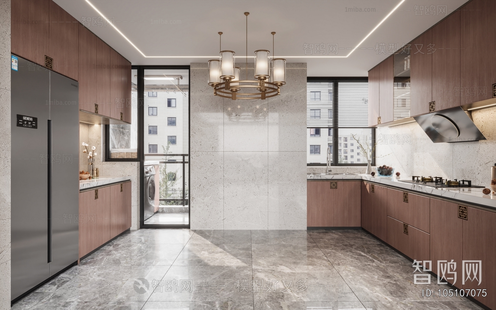 New Chinese Style The Kitchen