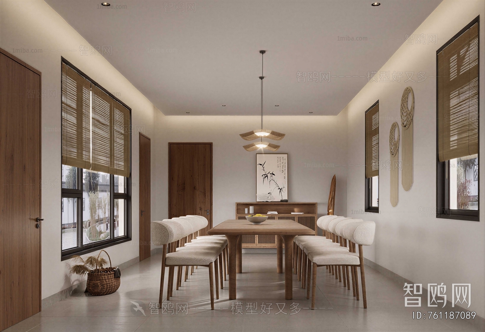 New Chinese Style Dining Room