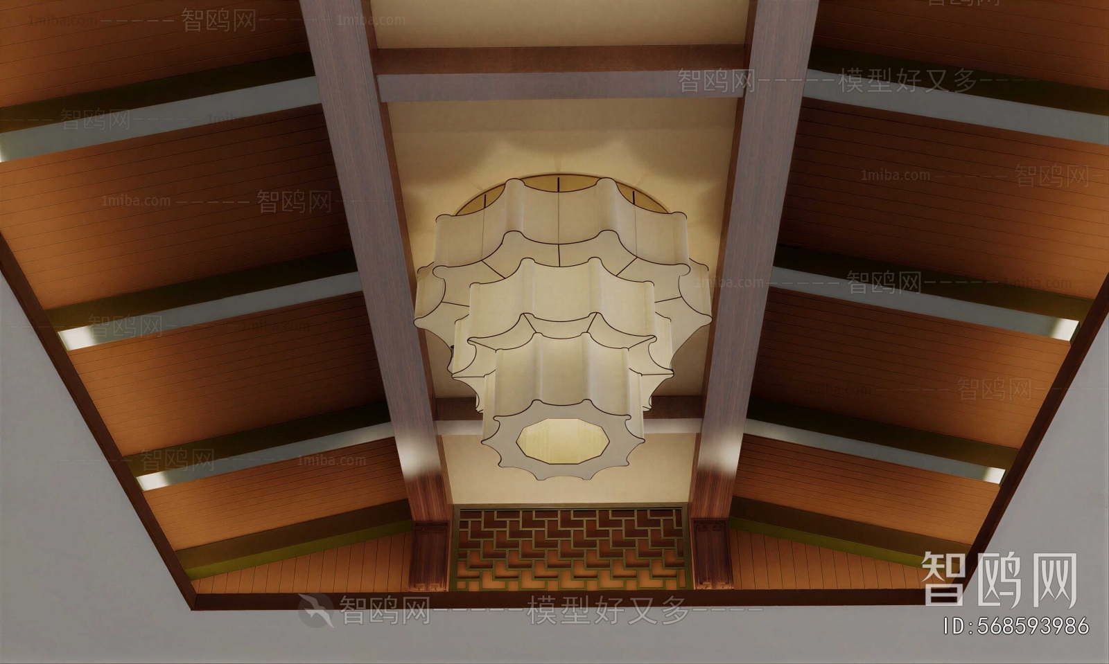 New Chinese Style Suspended Ceiling