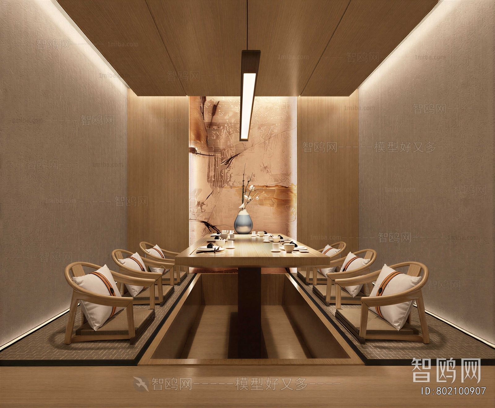 Japanese Style Restaurant Box