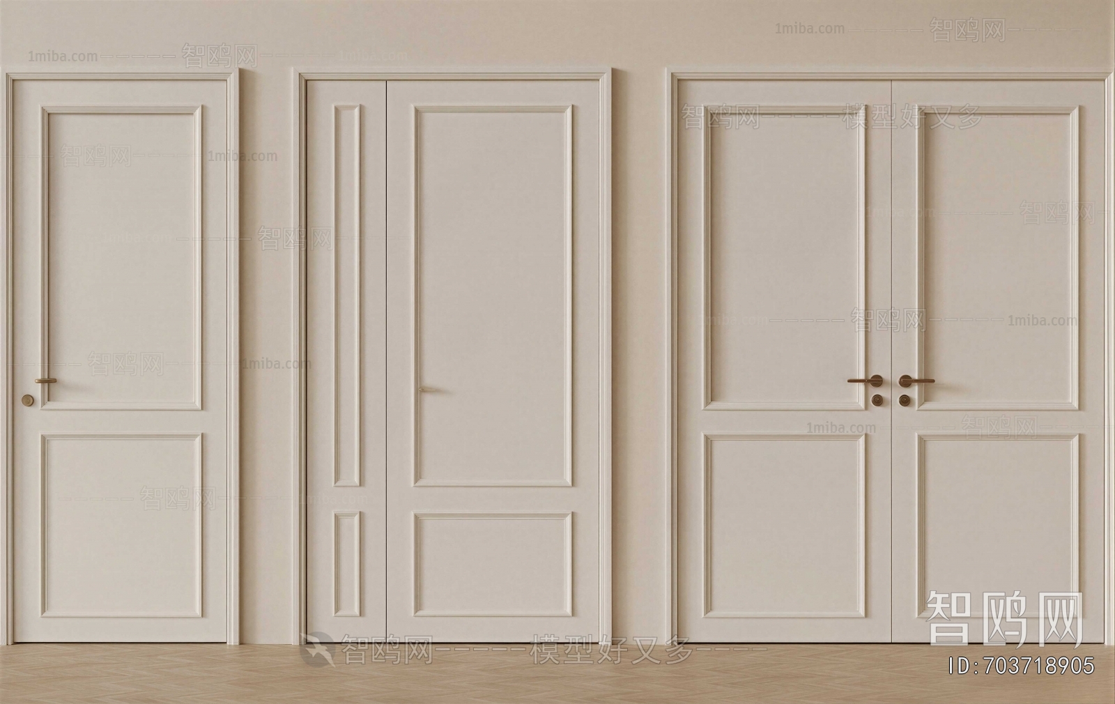 French Style Double Door