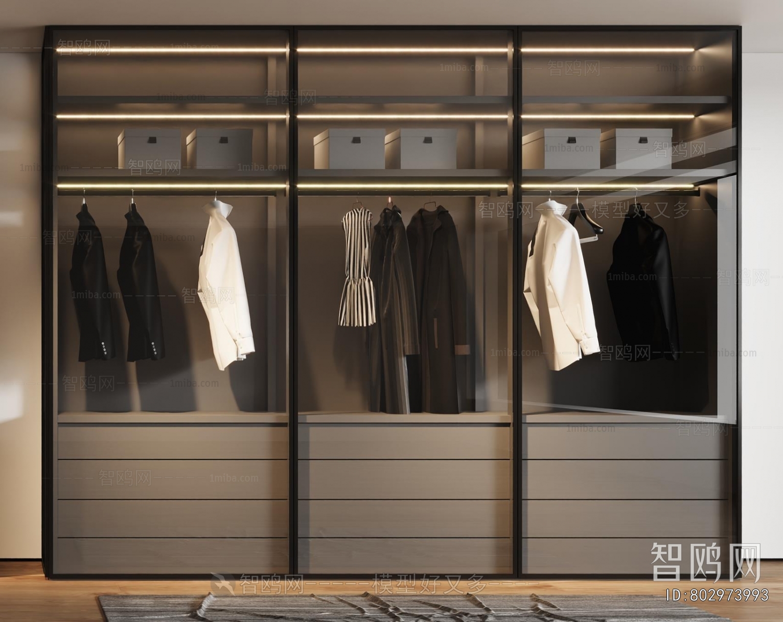 Modern The Wardrobe