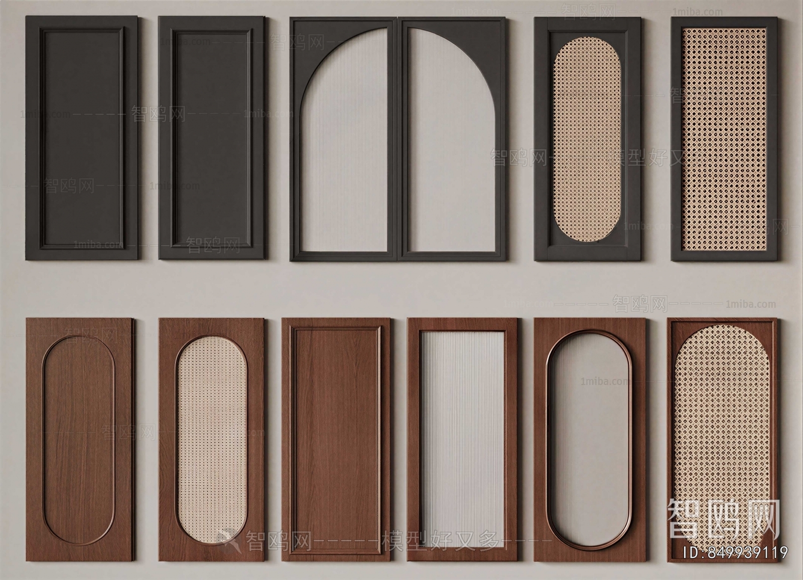 Modern Door Panel