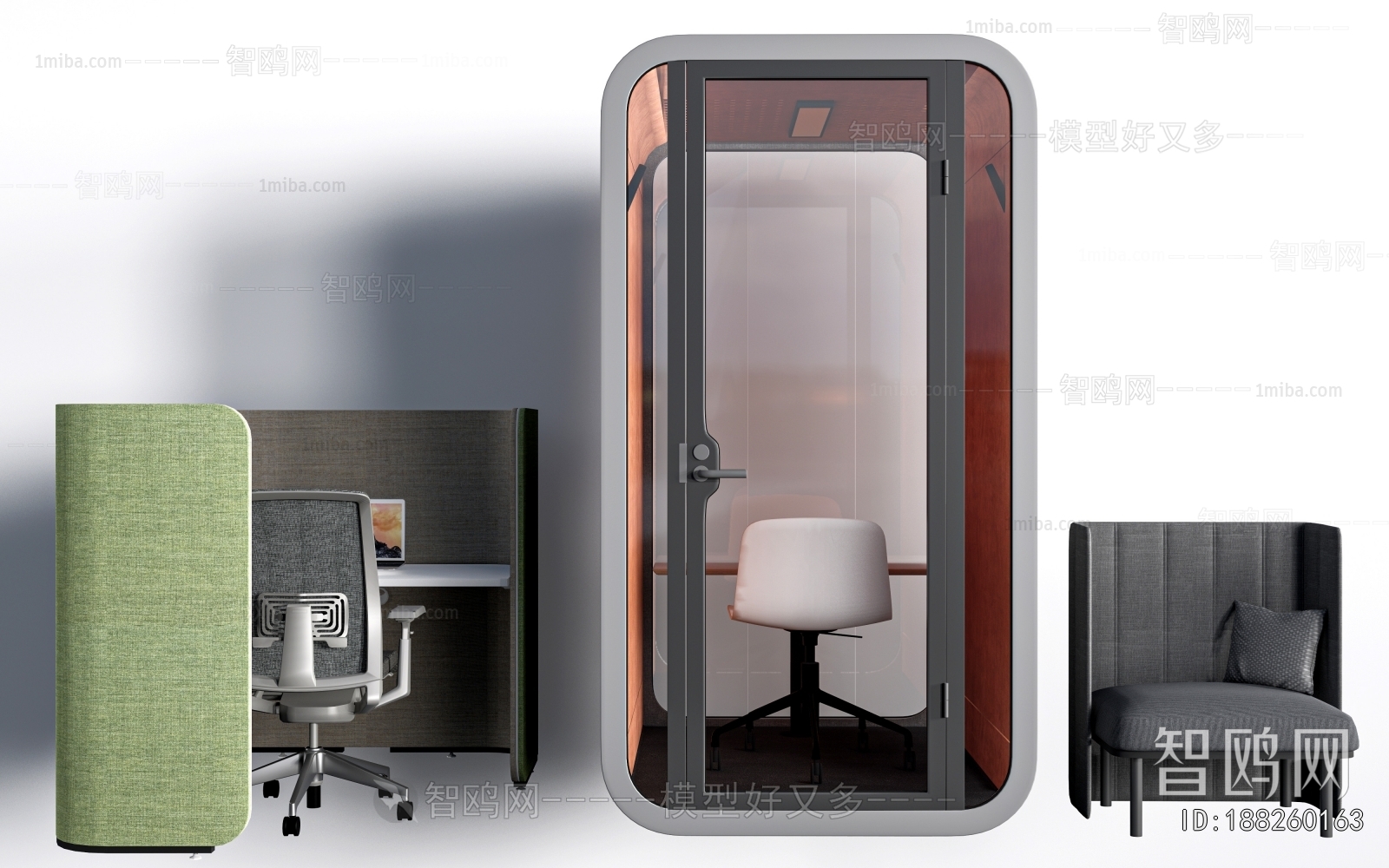 Modern Office Desk And Chair