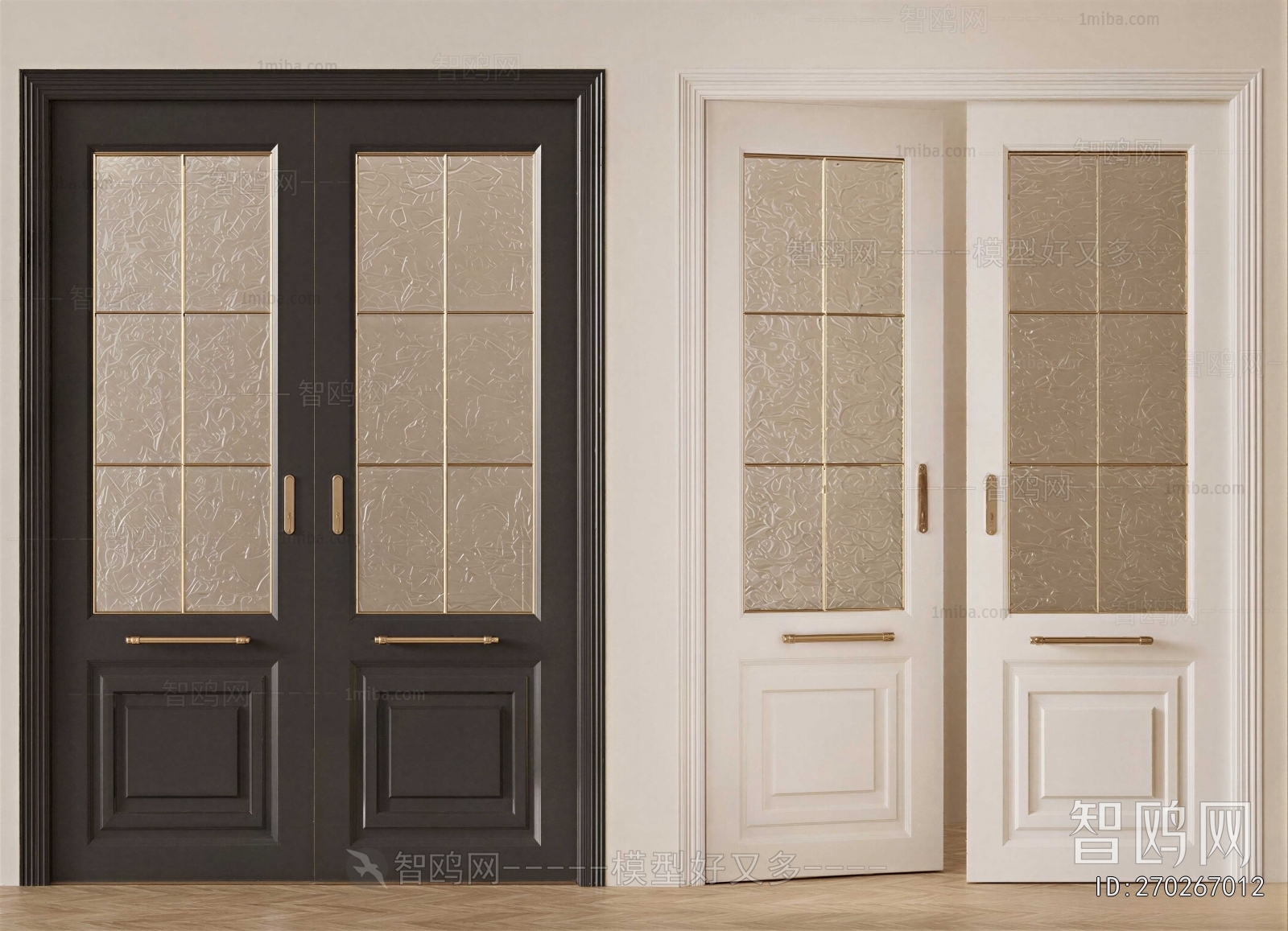 French Style Double Door