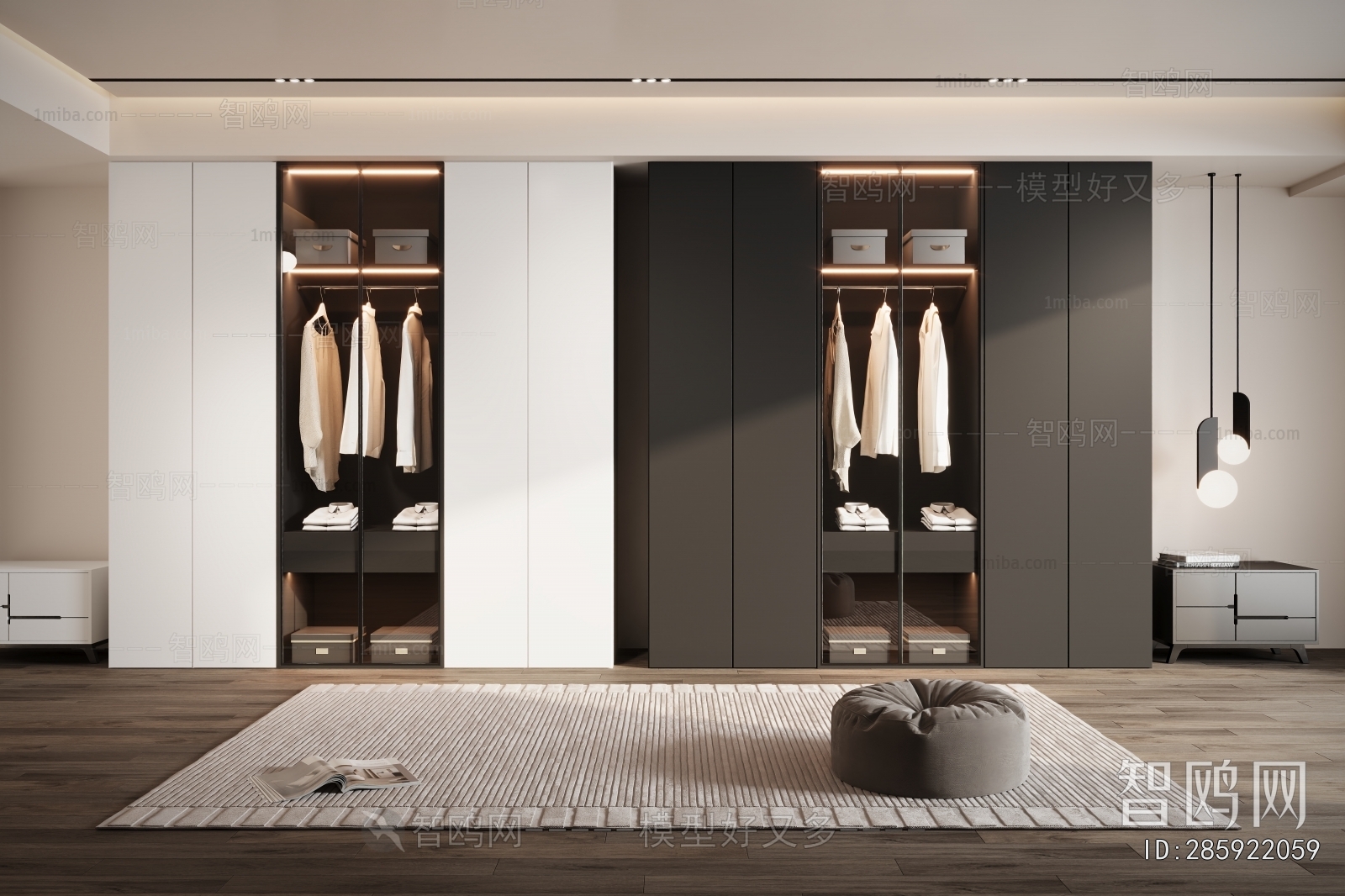 Modern The Wardrobe