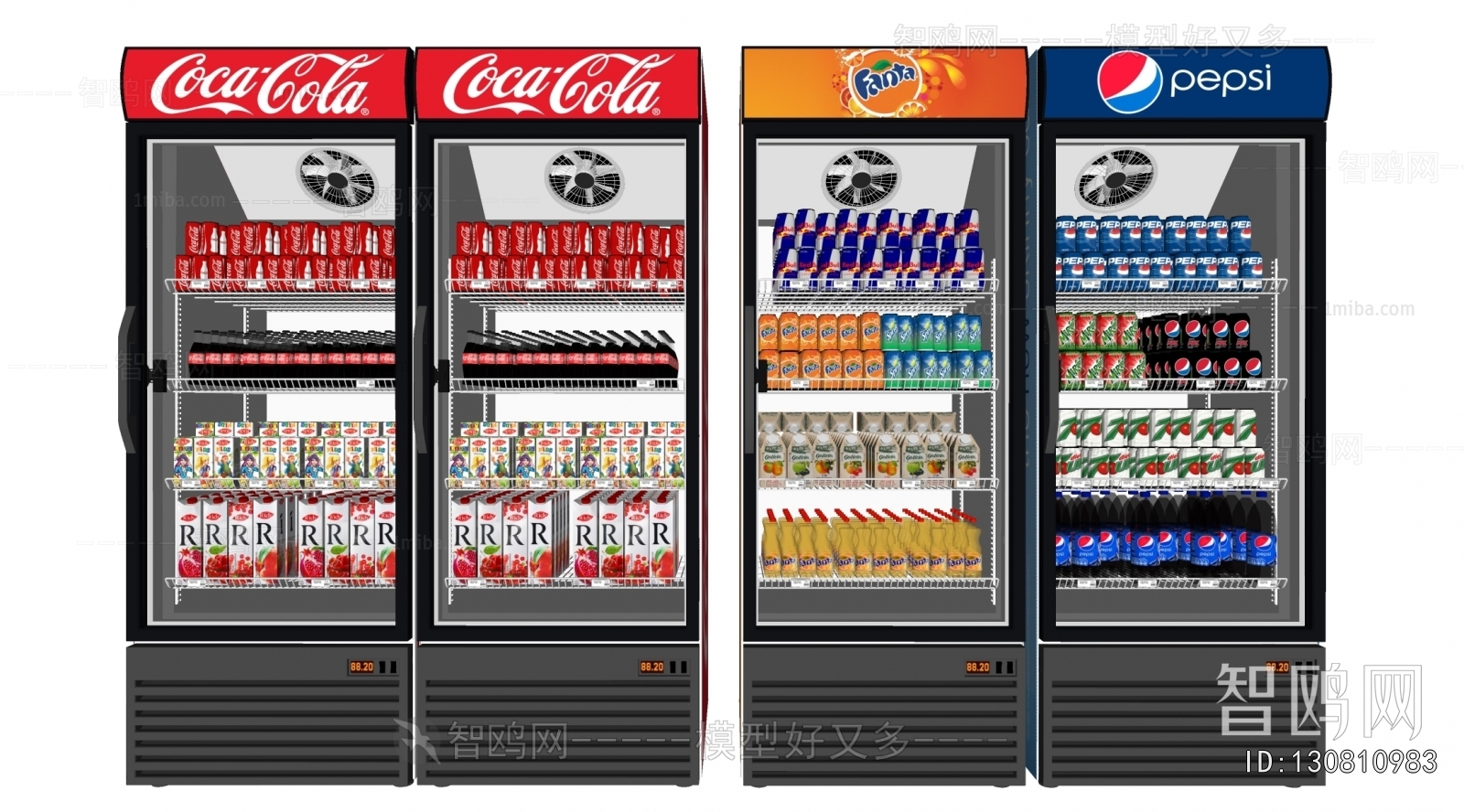 Modern Refrigerator Freezer