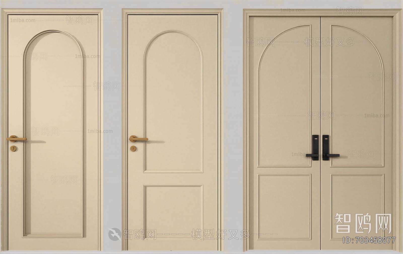 Modern Single Door
