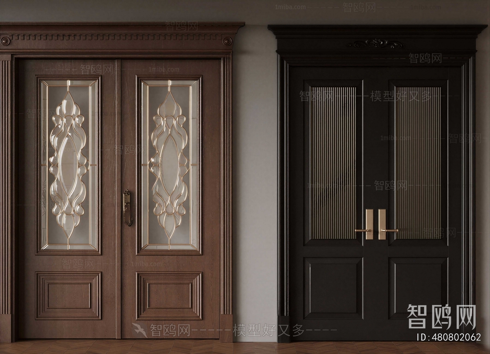 French Style Double Door