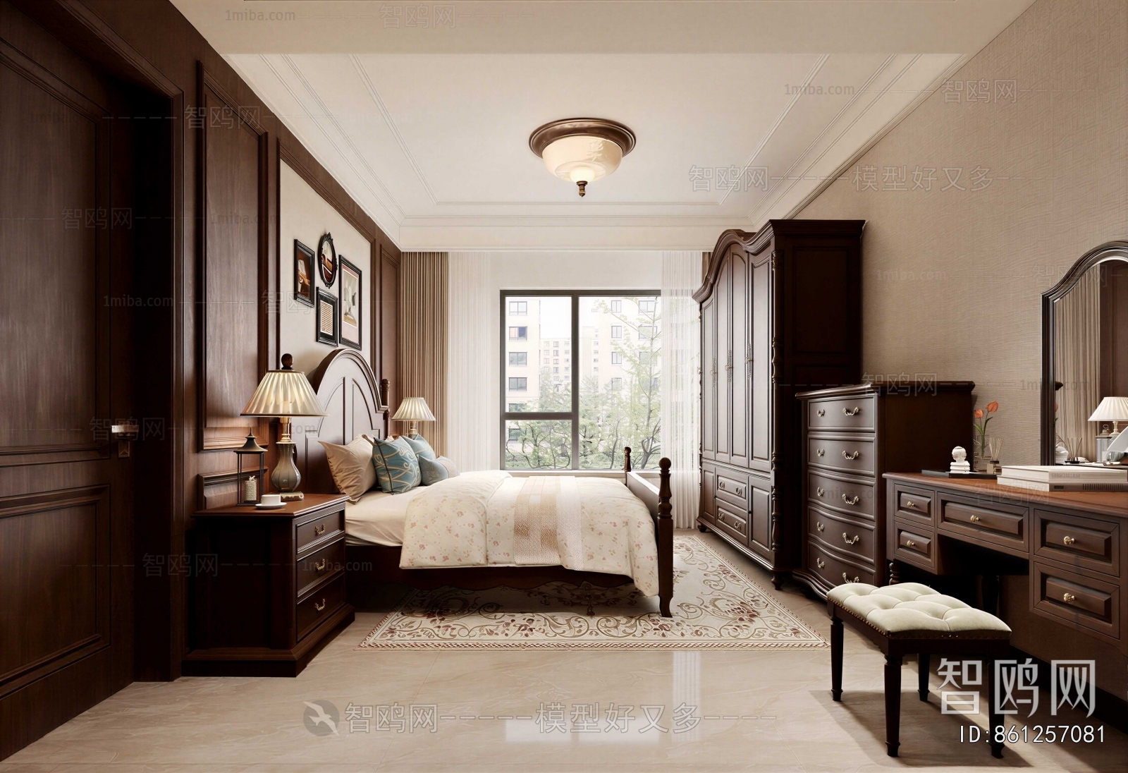 American Style Bedroom