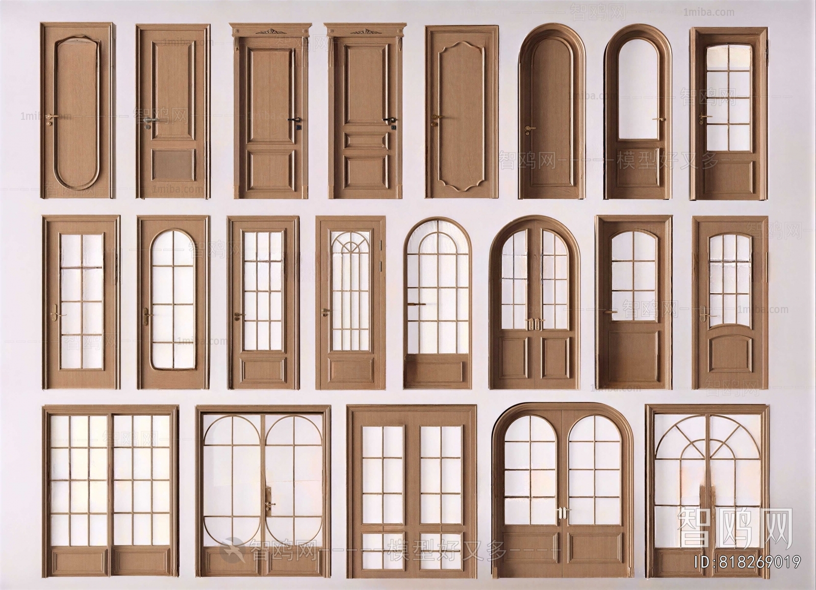 French Style Double Door