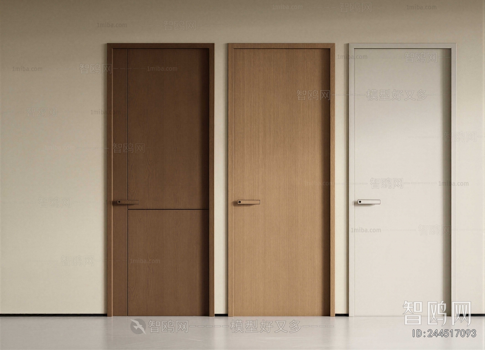 Modern Single Door
