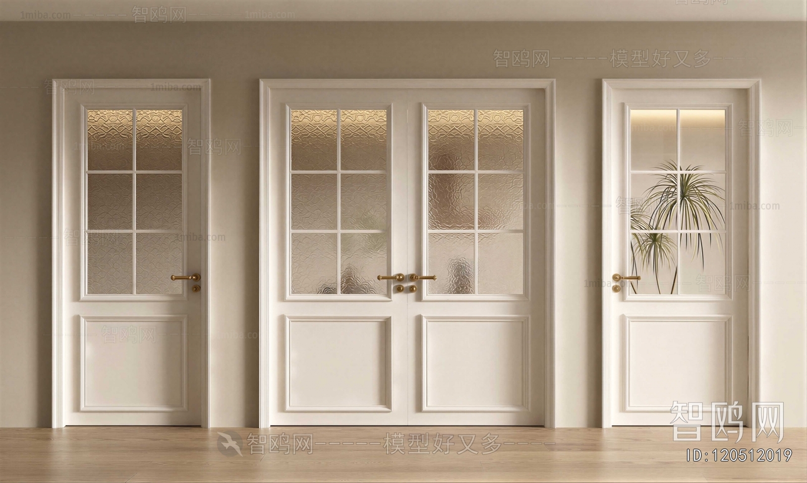 French Style Single Door