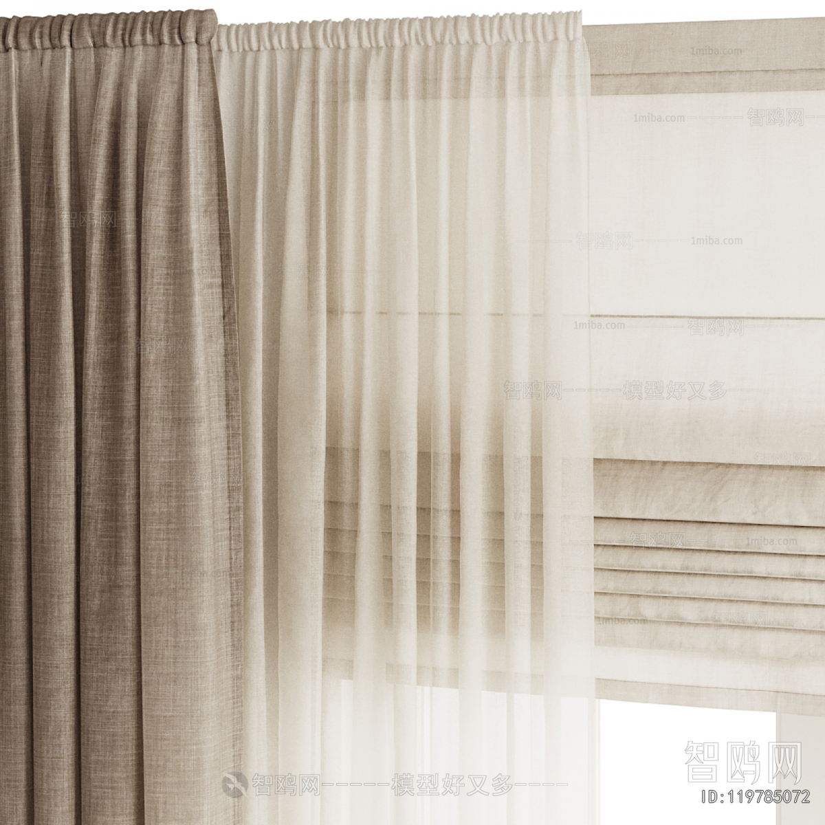 Modern The Curtain