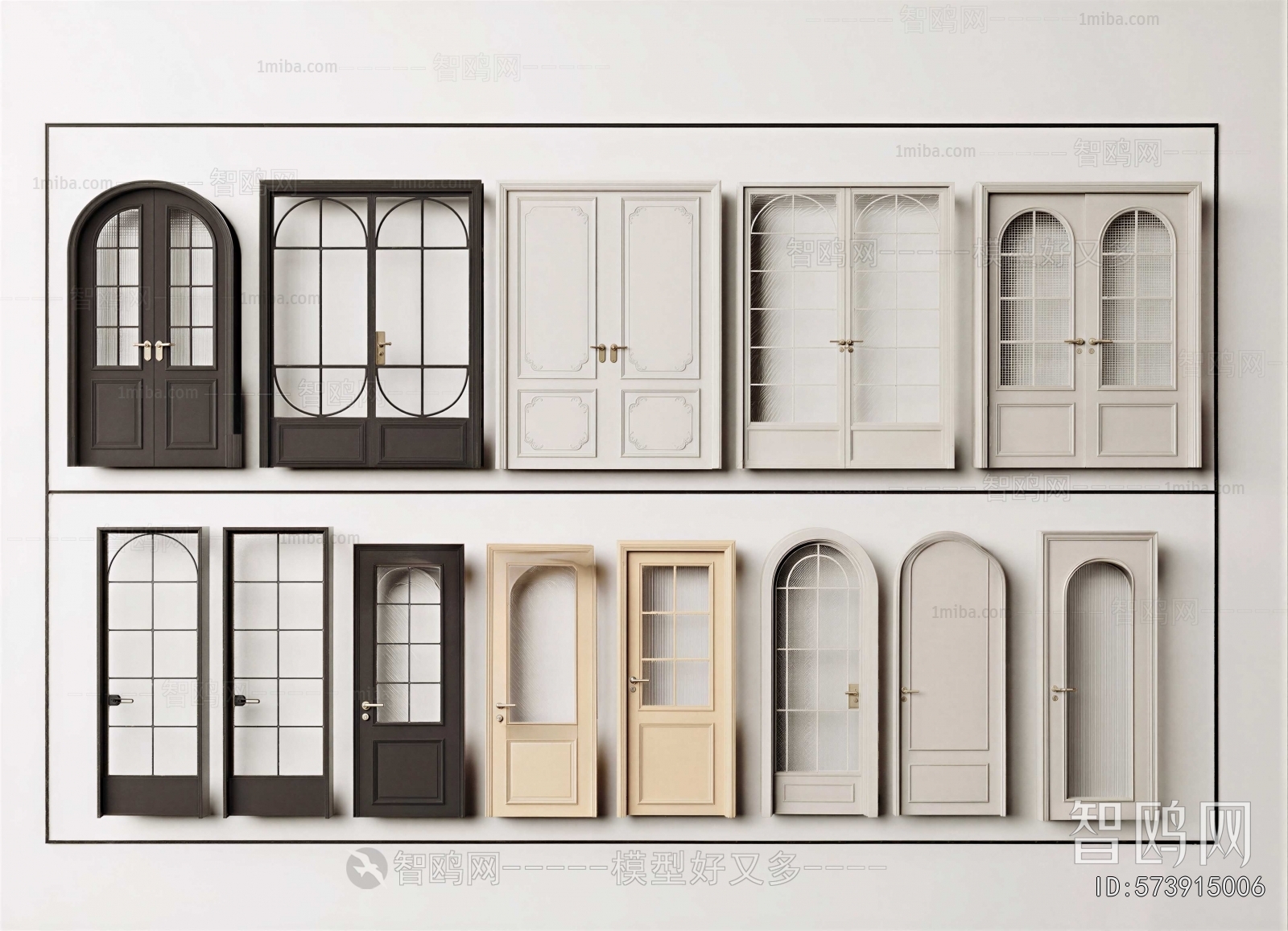French Style Single Door