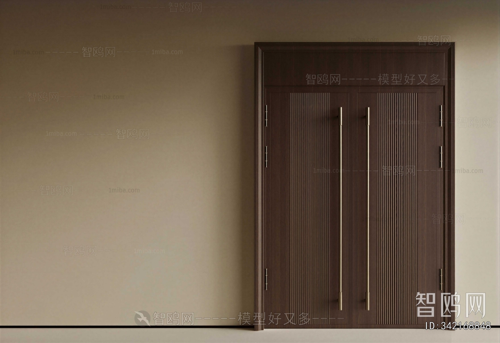 New Chinese Style Double Door