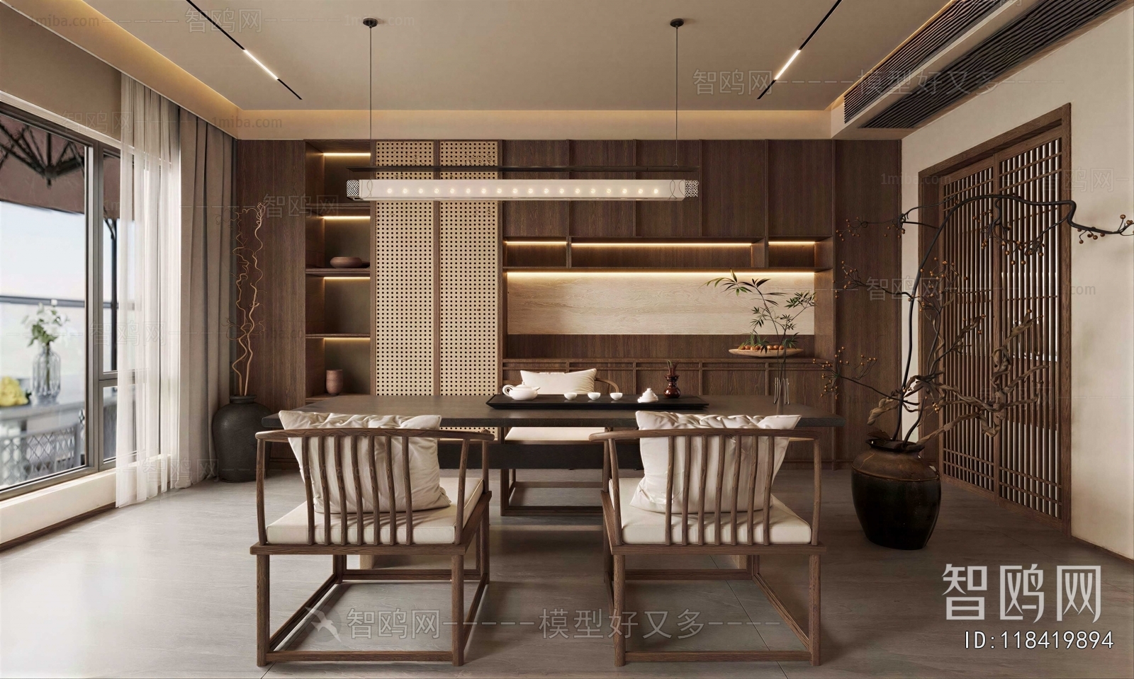 New Chinese Style Tea House