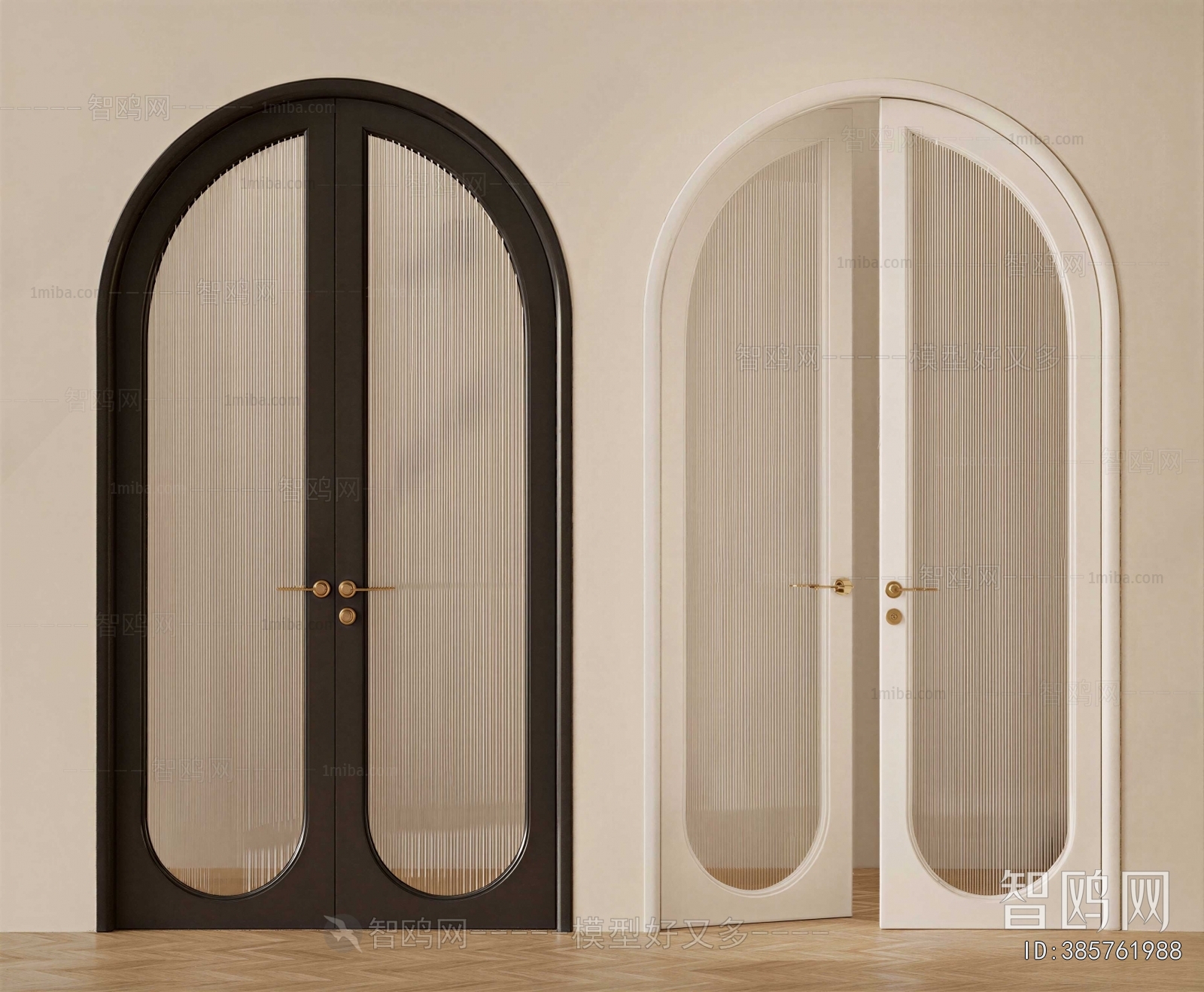 French Style Double Door