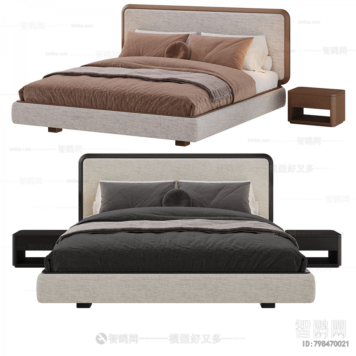 Modern Double Bed