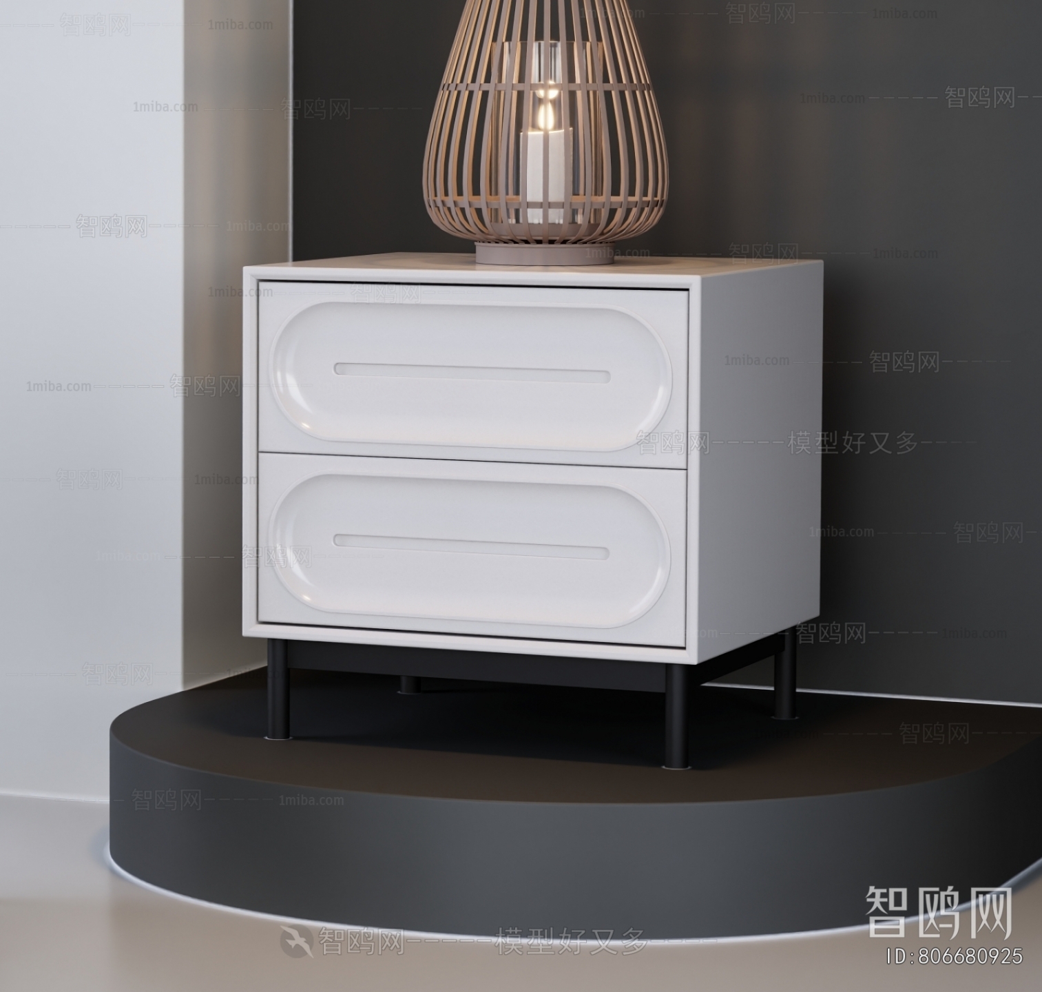 Modern Bedside Cupboard