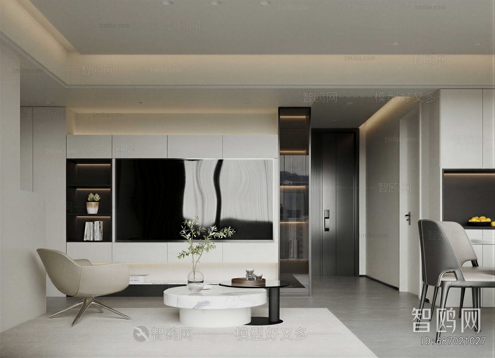 Modern A Living Room