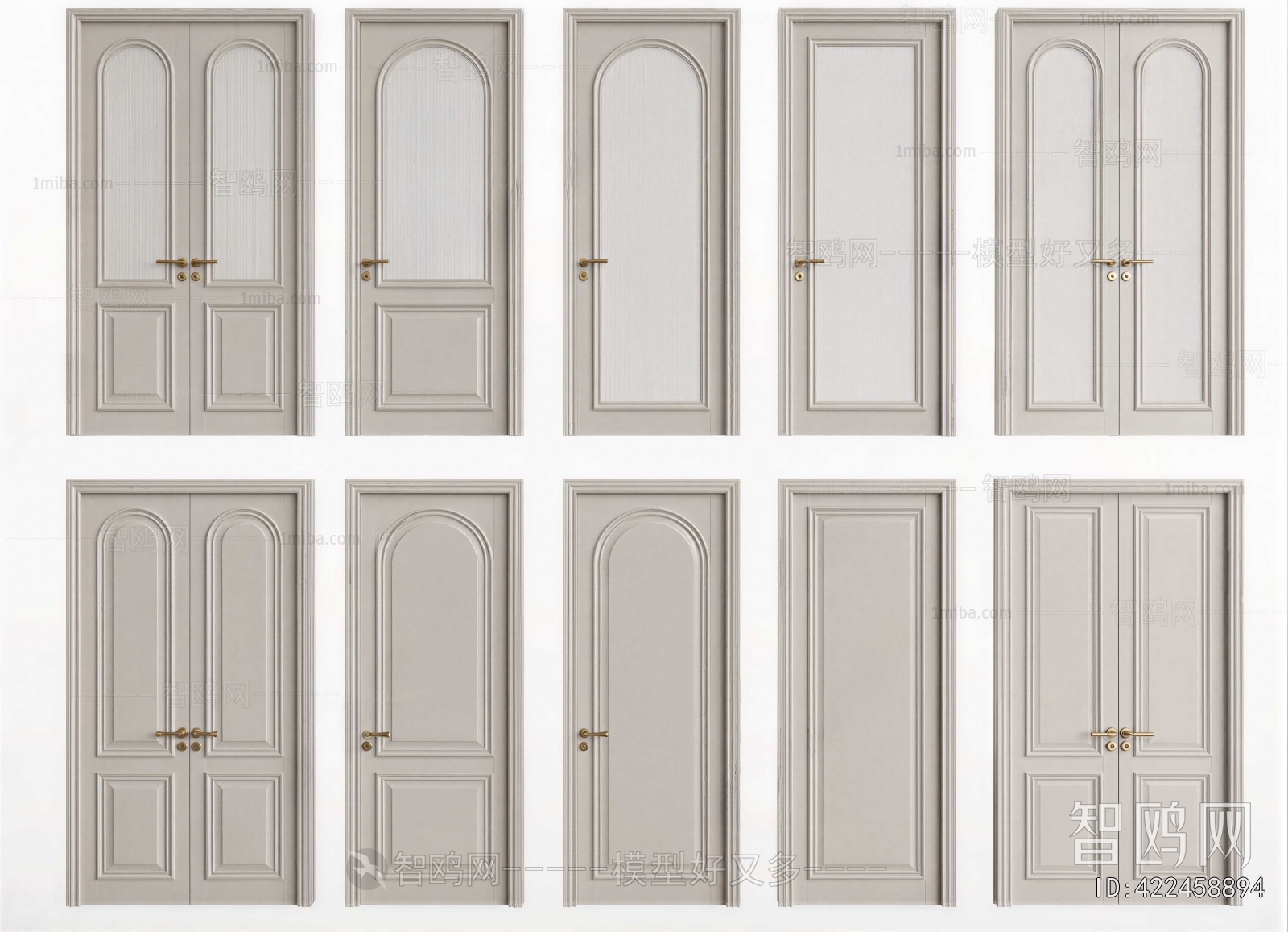 French Style Single Door