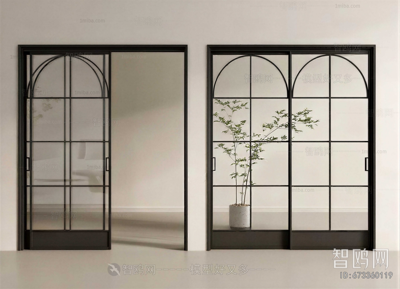 French Style Sliding Door