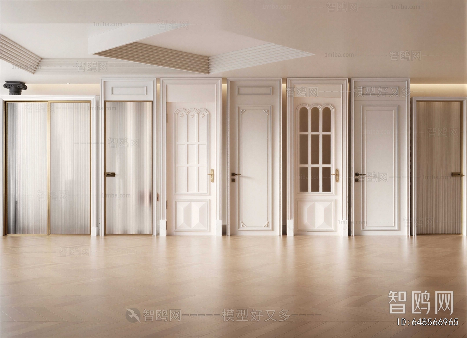 French Style Single Door