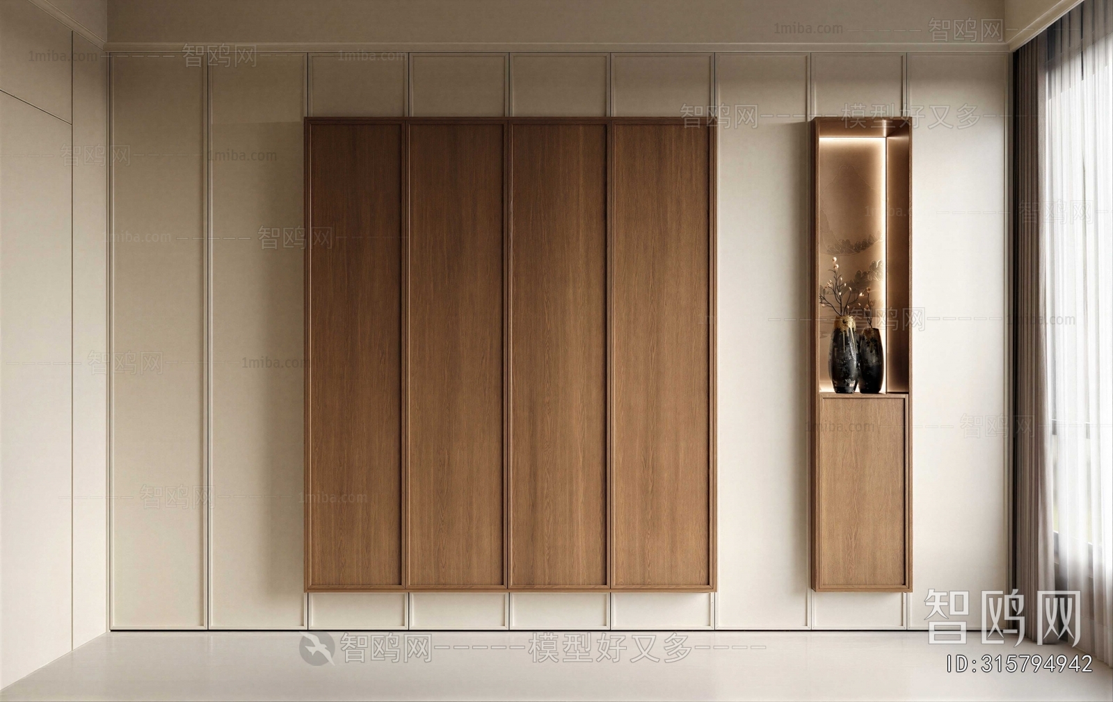 New Chinese Style The Wardrobe