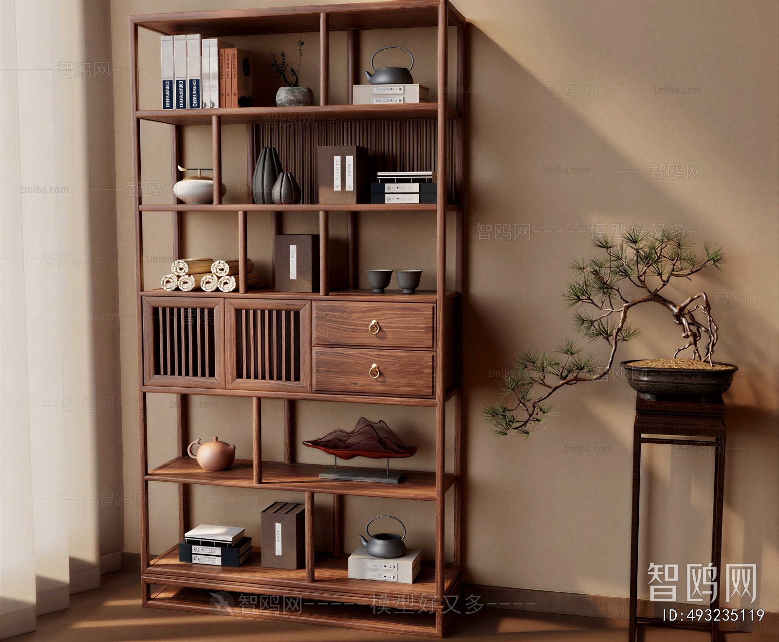 New Chinese Style Antique Rack