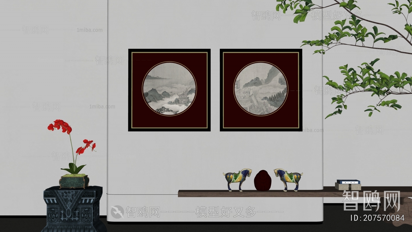 New Chinese Style Painting