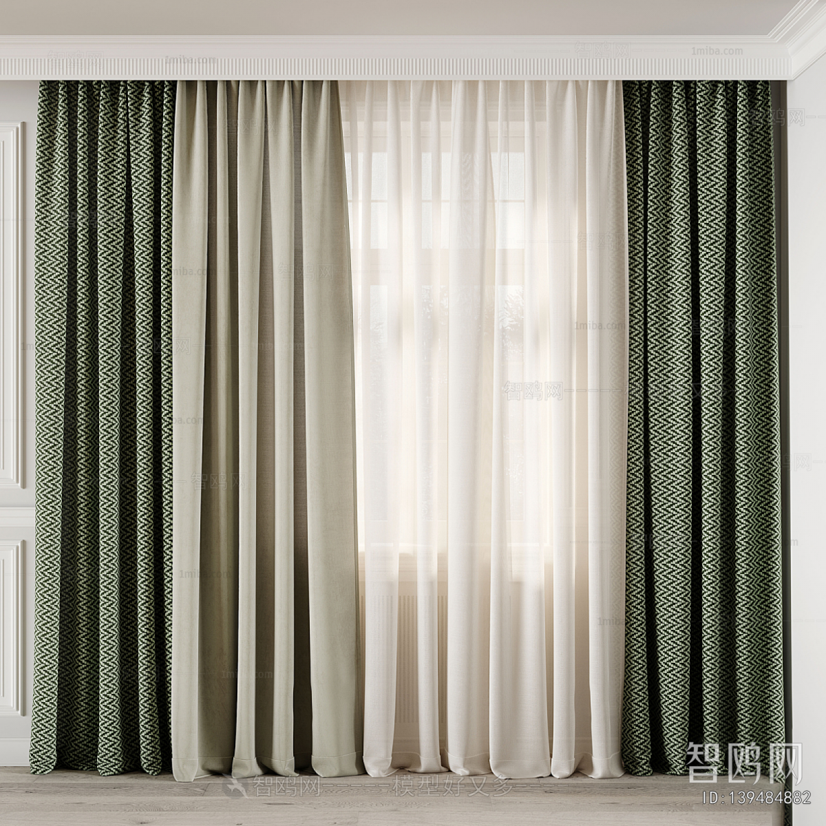 Modern The Curtain