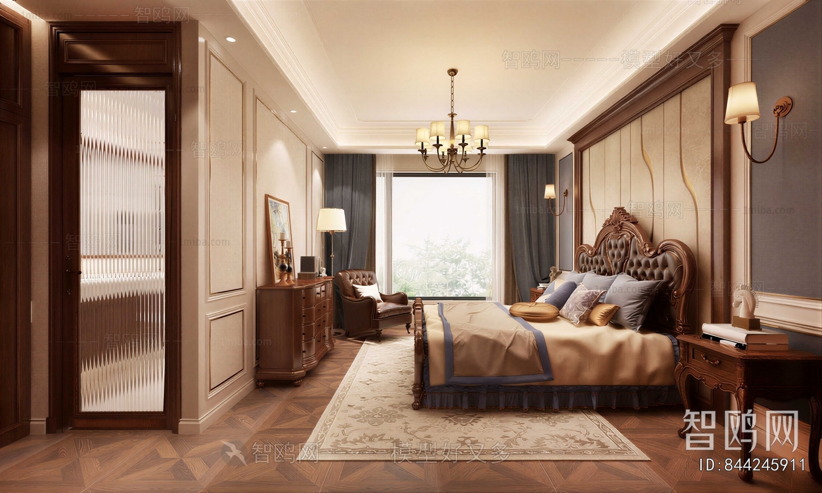 American Style Bedroom