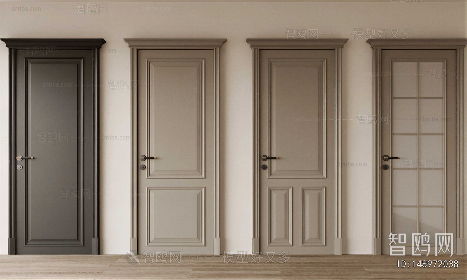 French Style Single Door