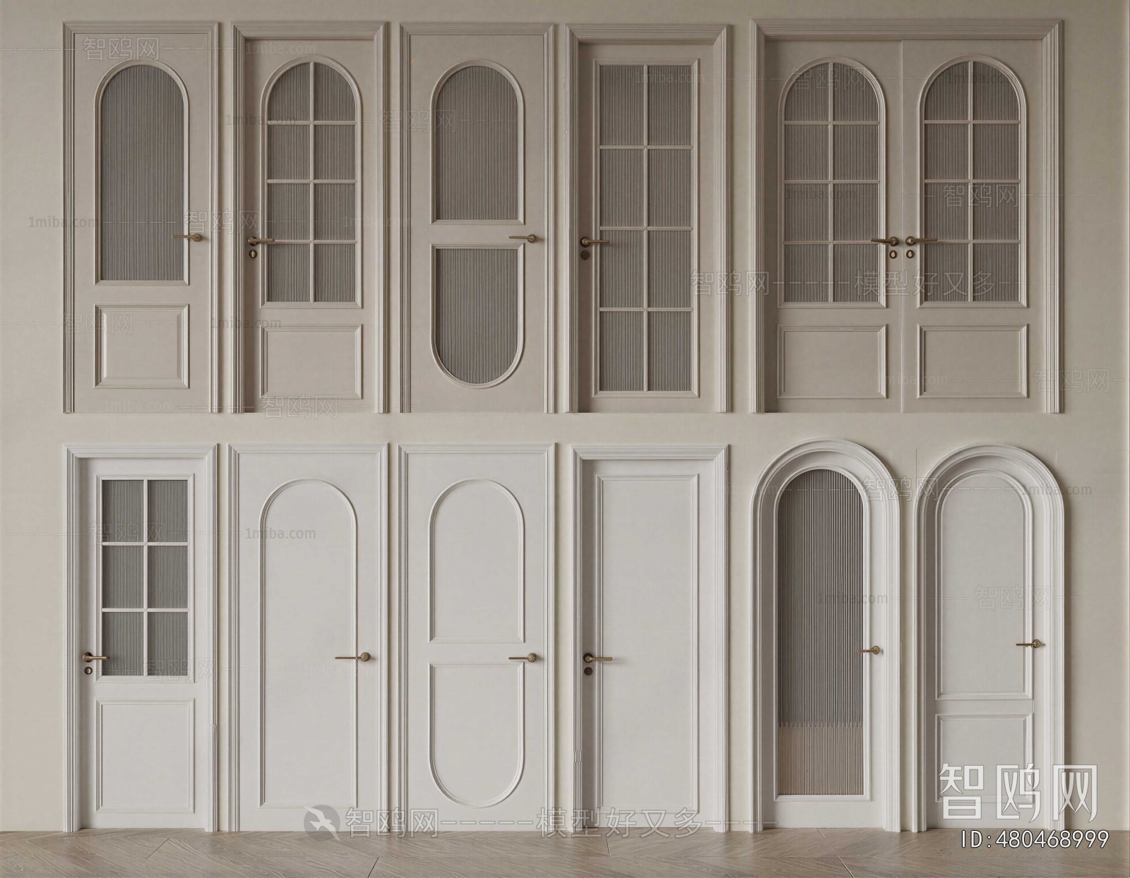 French Style Single Door