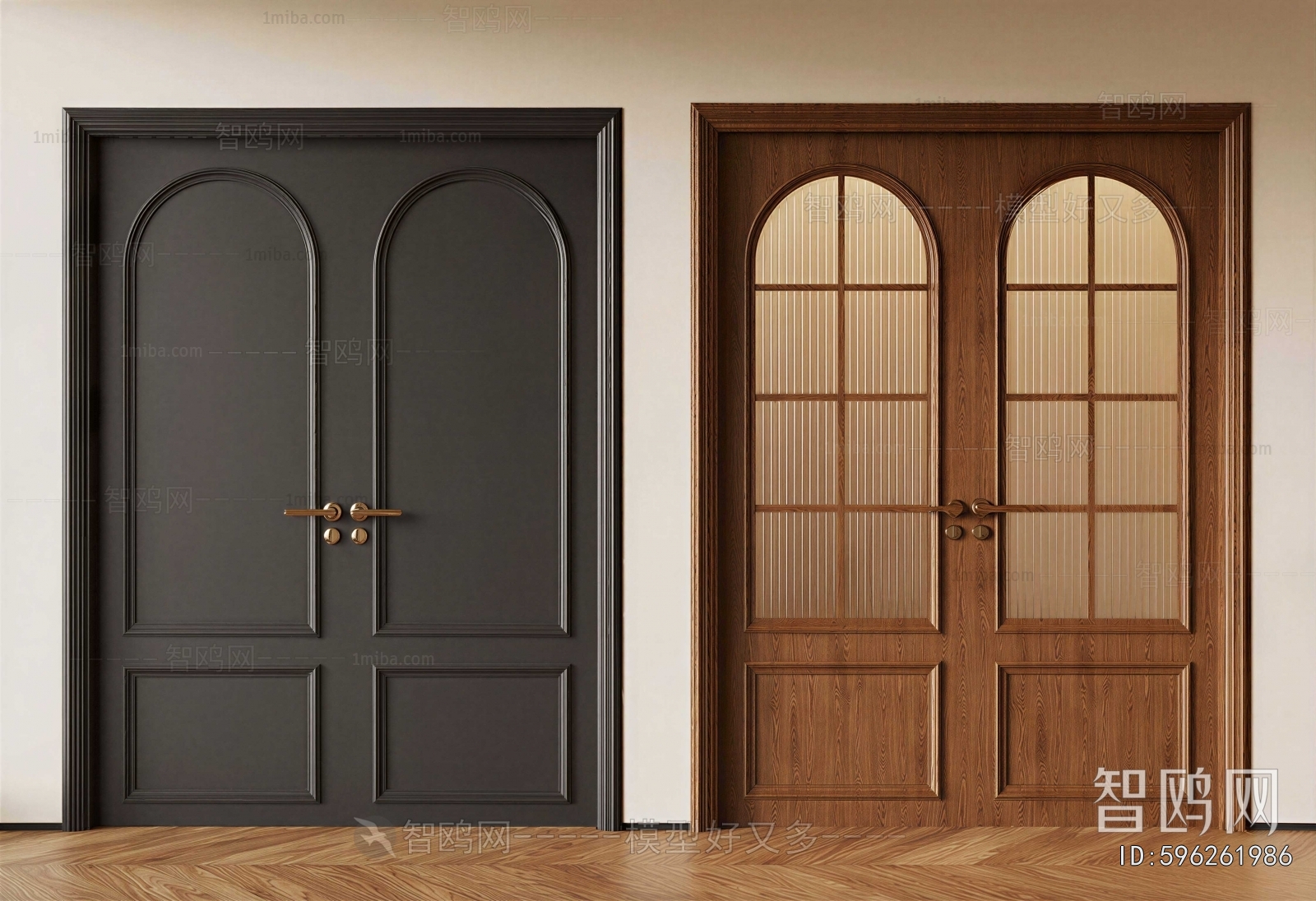 French Style Double Door
