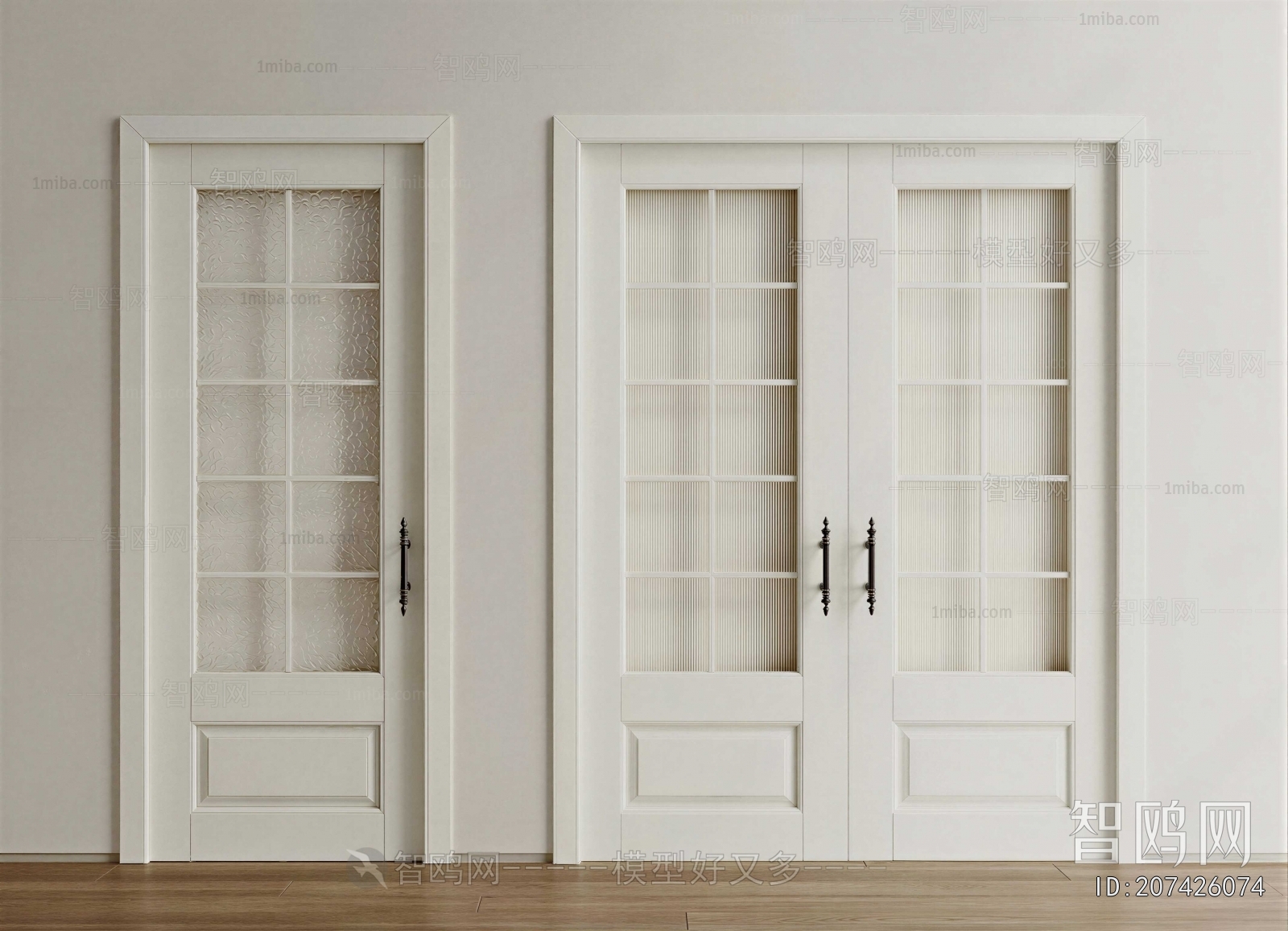 French Style Double Door