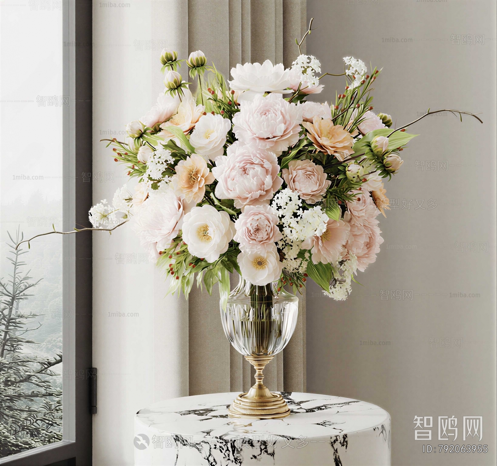 Modern Flower Arrangement