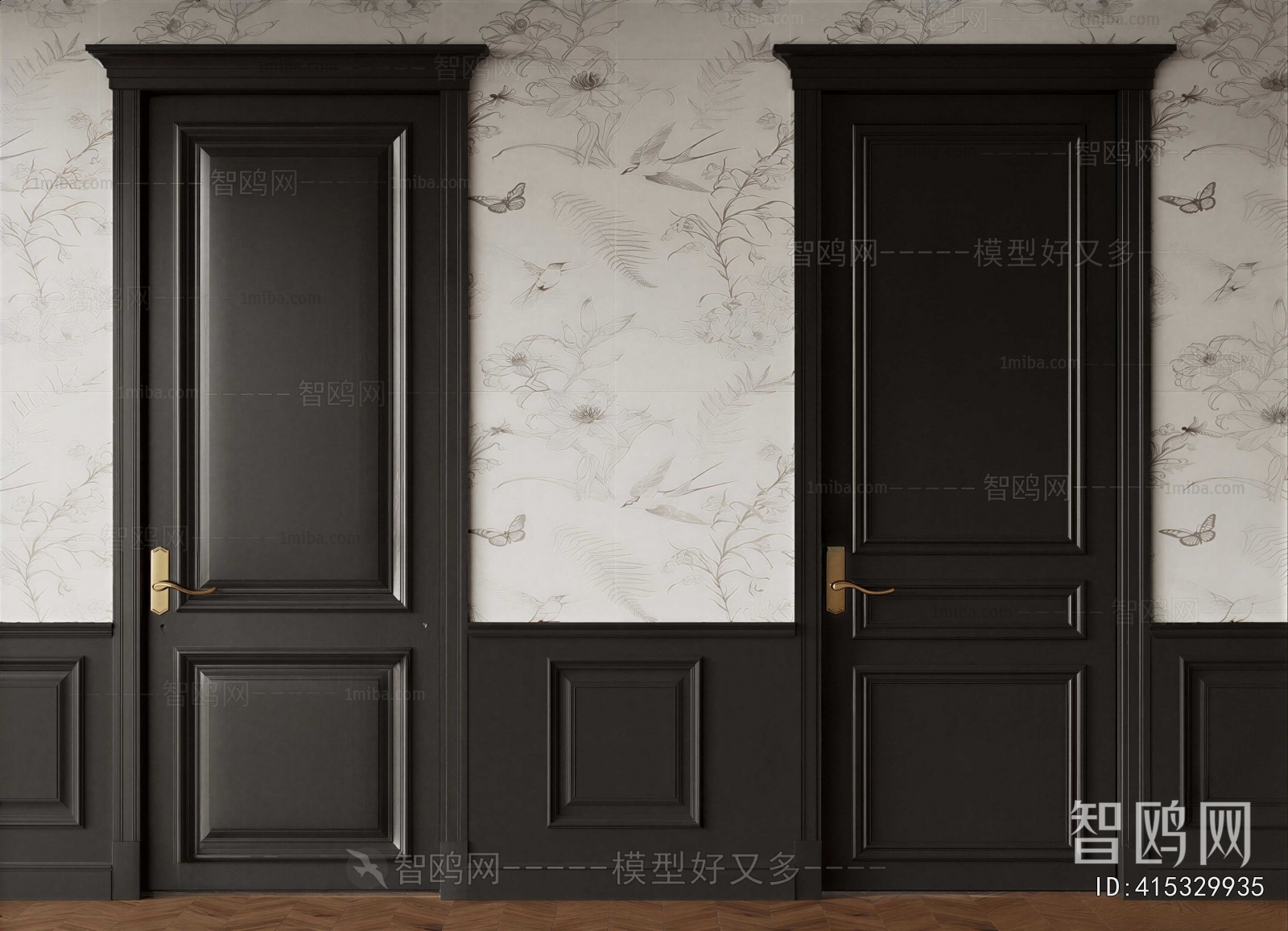 French Style Single Door