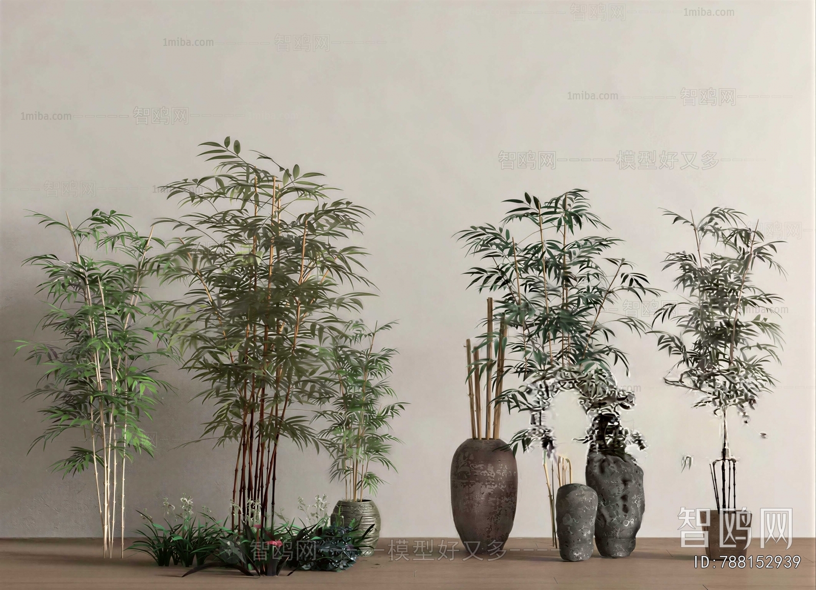 New Chinese Style Plant Landscaping