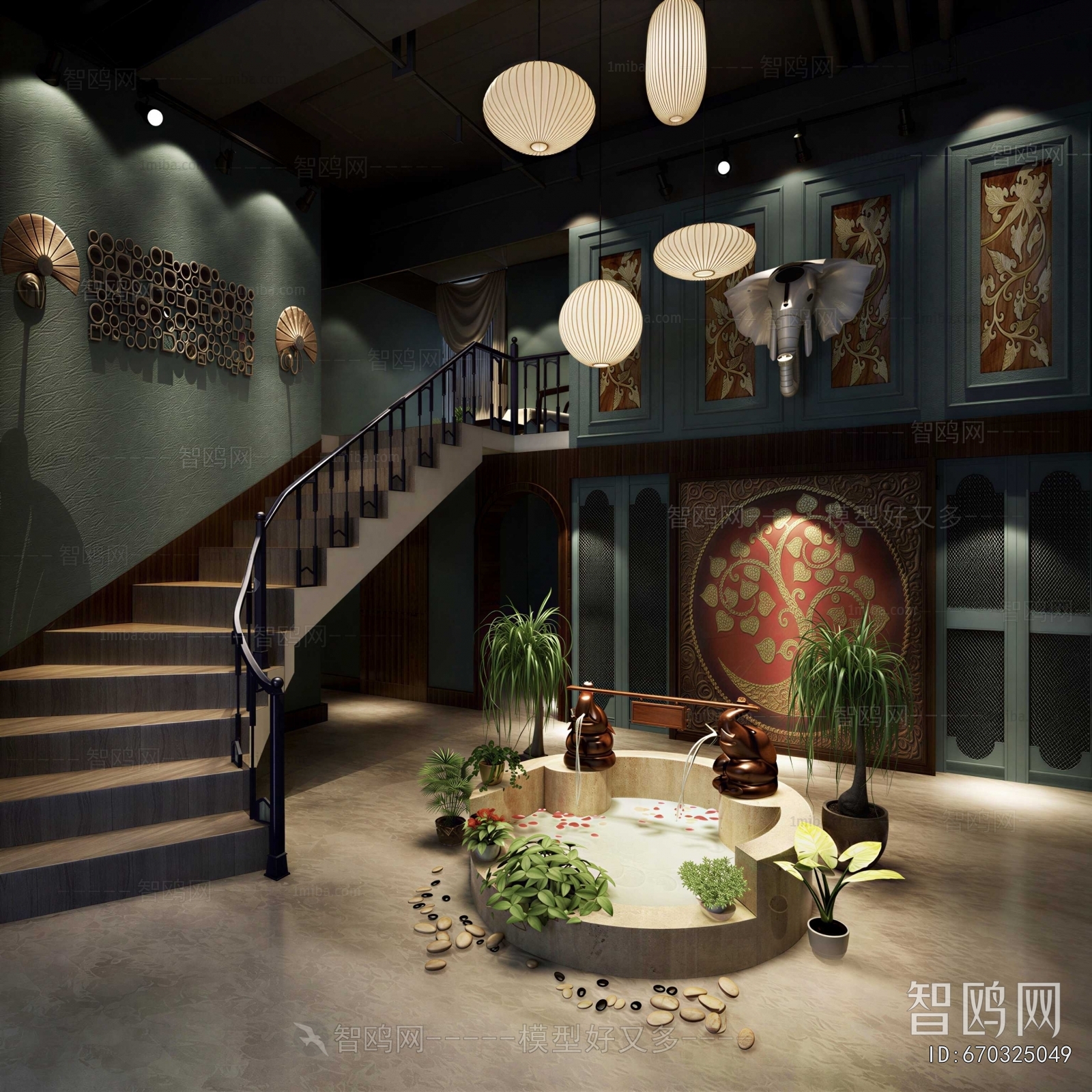 Southeast Asian Style Residential Hostel