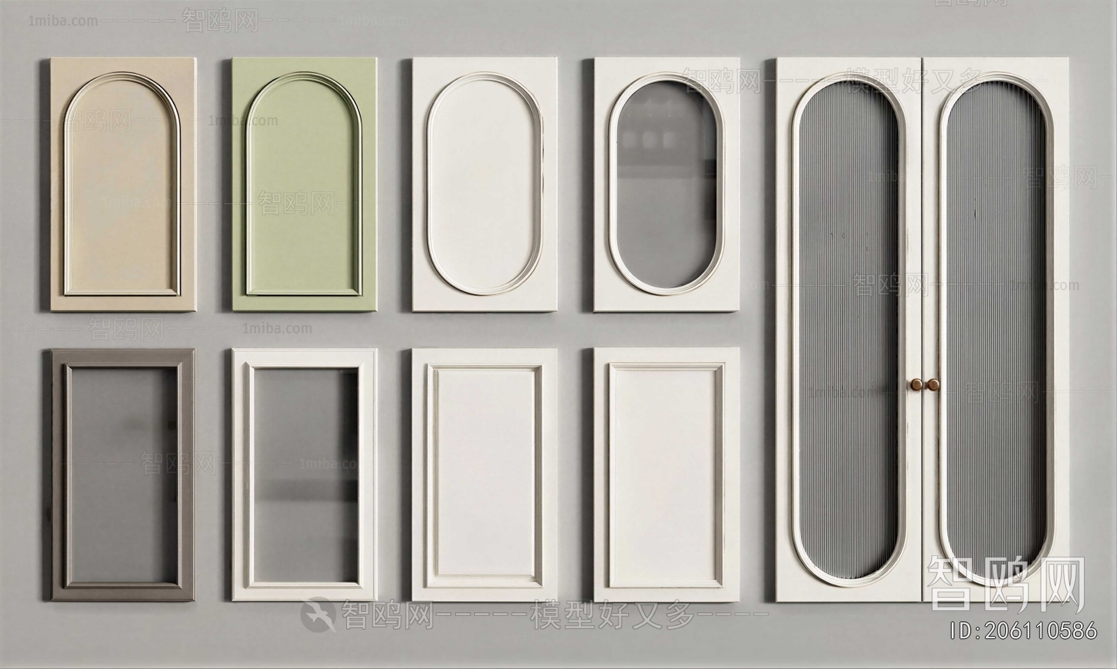 French Style Door Panel