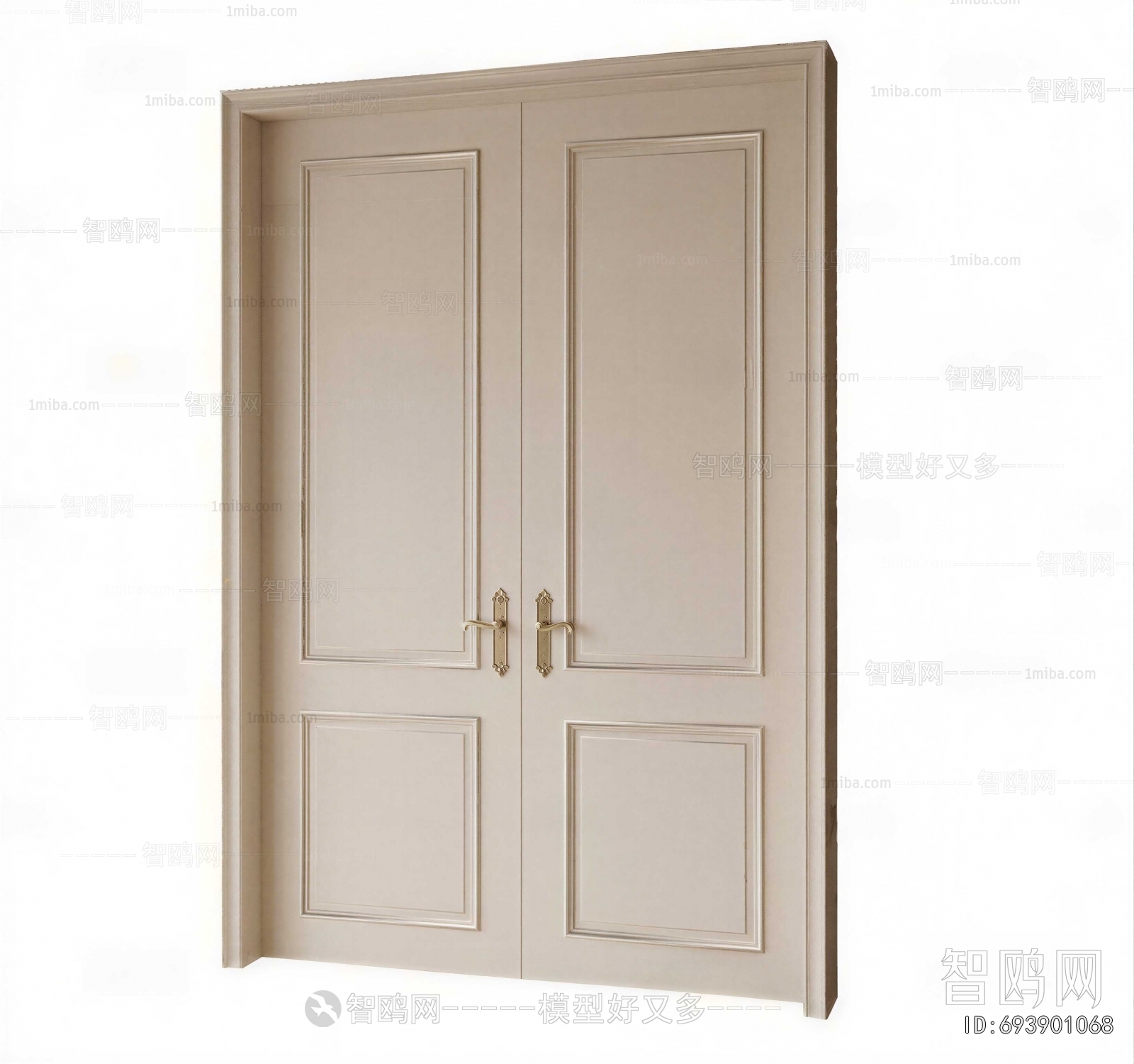Modern Double Door
