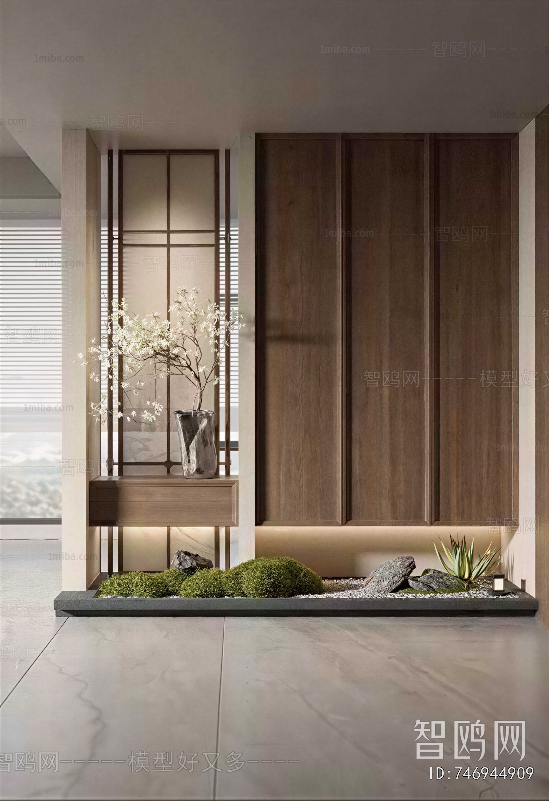 New Chinese Style Hallway