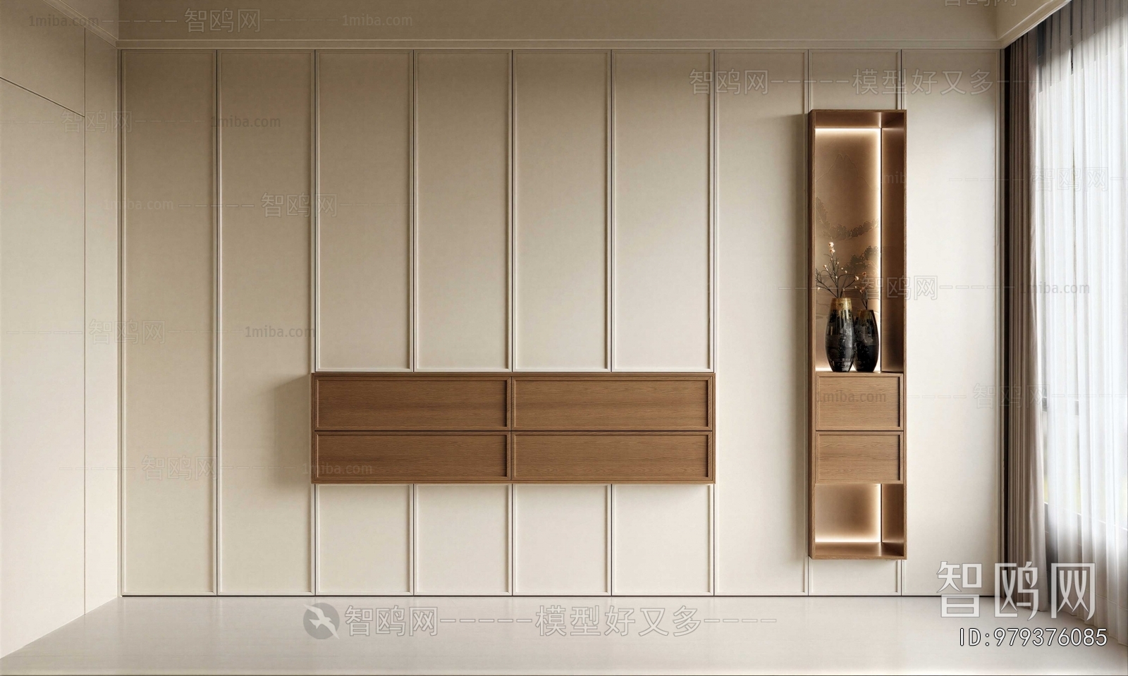 New Chinese Style The Wardrobe