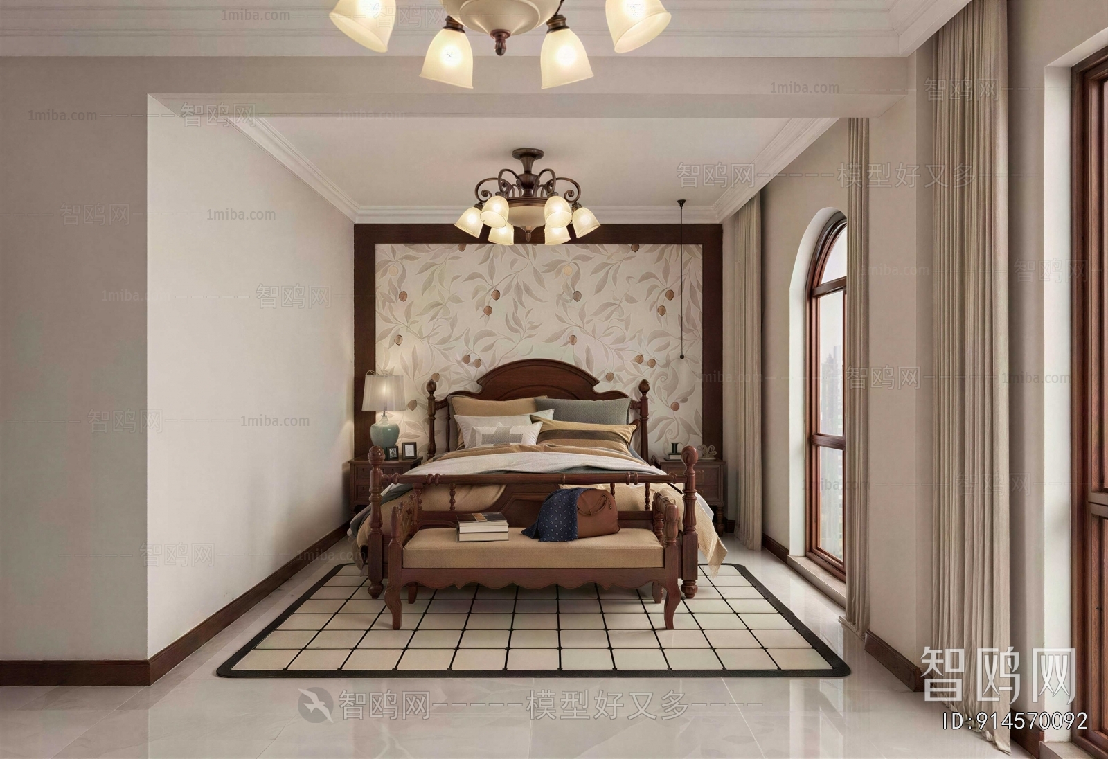 American Style Bedroom