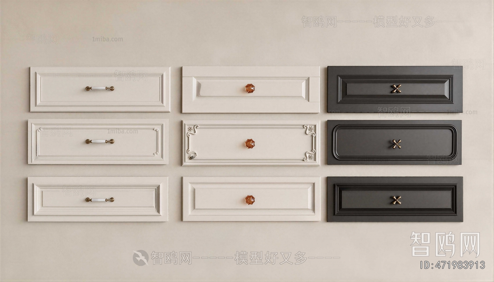 French Style Door Panel