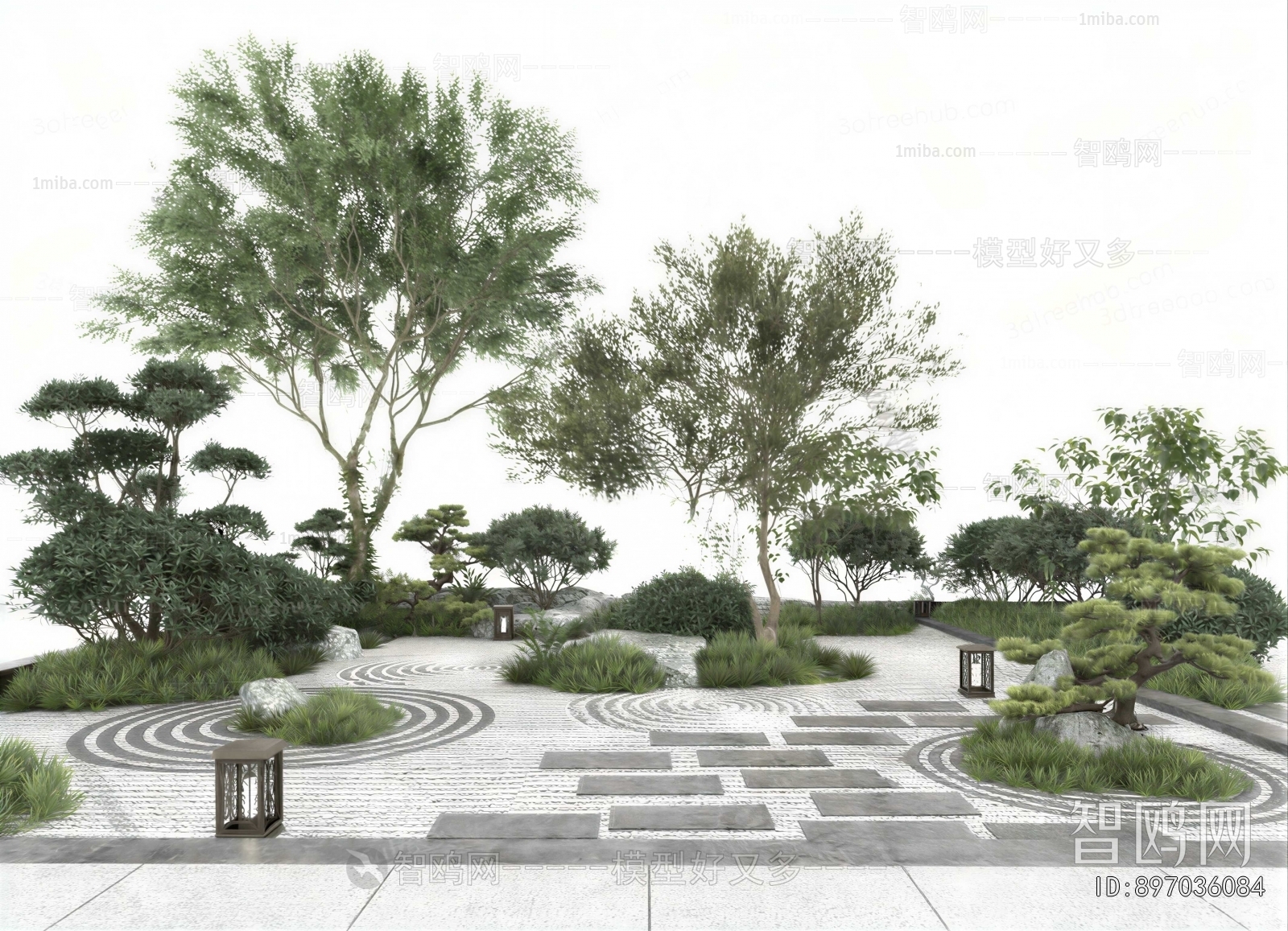 Japanese Style Courtyard/landscape