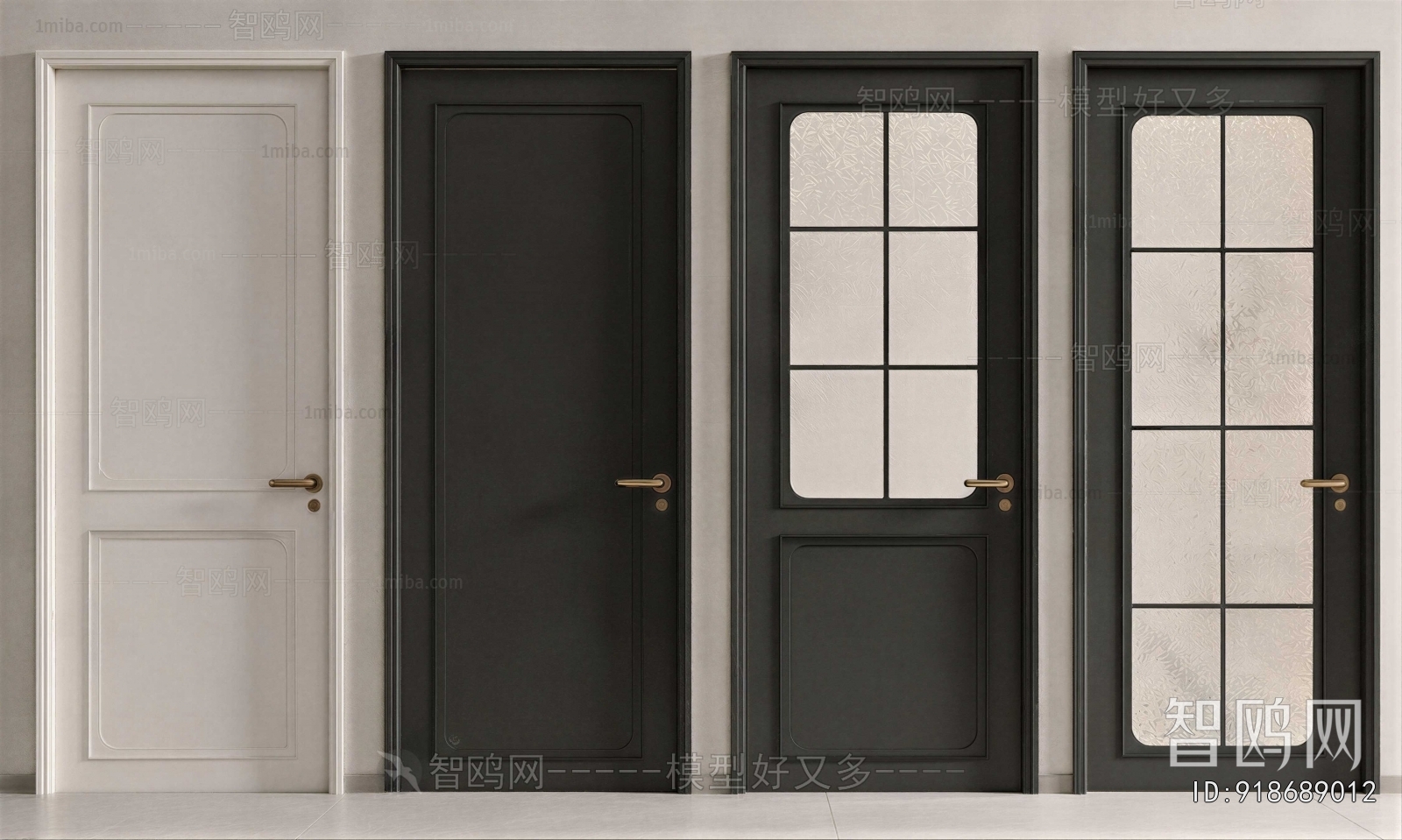 French Style Single Door